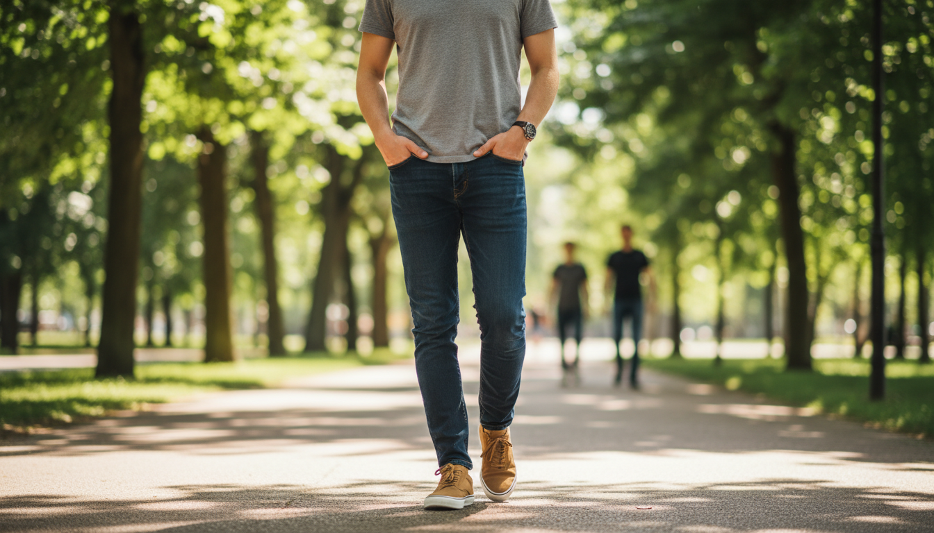 Man experiencing relief from foot fatigue with proper insoles support