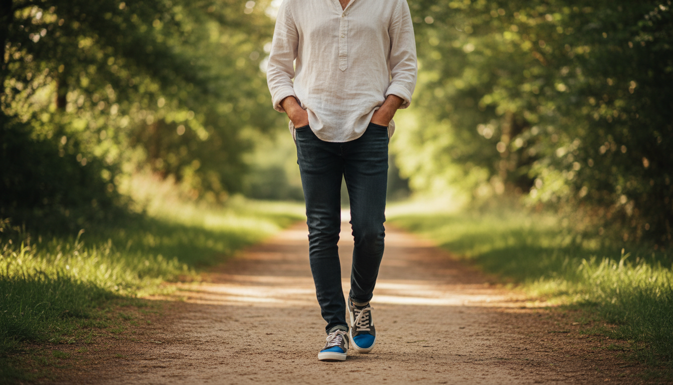 Memory foam insoles providing comfort during long walks