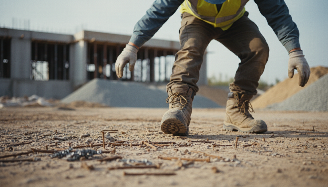 Puncture-Resistant Insoles Protecting Feet from Hidden Workplace Hazards